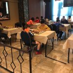 Yuhong en Amir op het NK E