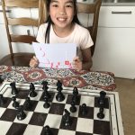 Sophie slaagt voor Stap 1.