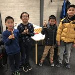 Prijswinnaars in Leiden.