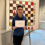 Noah en Yuhong op Open Vierkampen-toernooi in Spijkenisse.