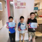 Mooie prestaties van Jonathan, Julian en Ziyang op het ONJK in Velp.