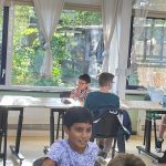 Jonathan en Olivia op de GP van Op Eigen Wieken.