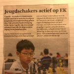 Ziqing en Jonathan zijn op het EK in Montenegro.