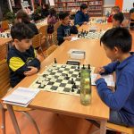 Laatste schaakles van dit jaar: Bedankt voor alle attenties!