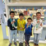 Klim-Oppers op het 345-toernooi.